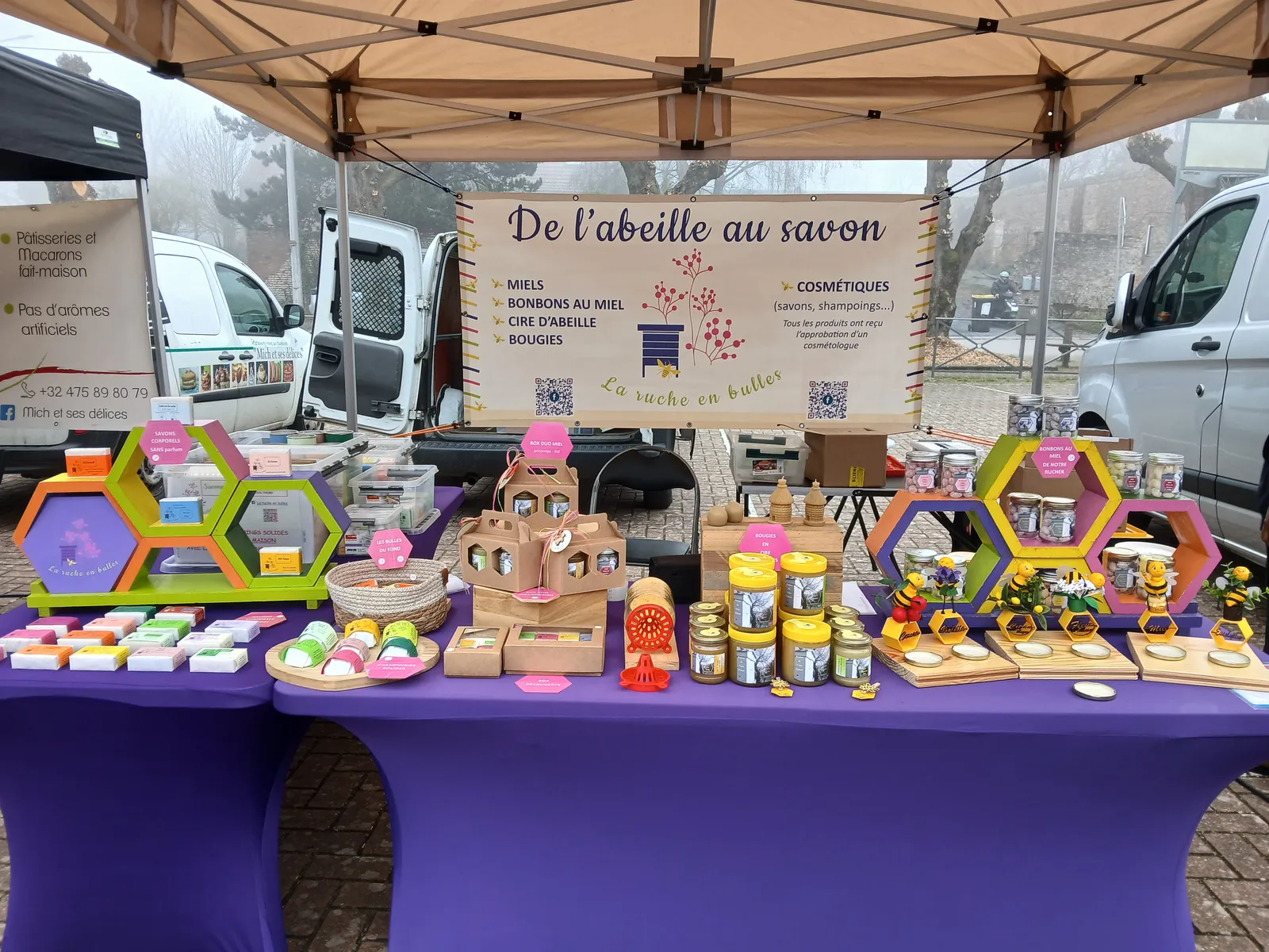 Savonnerie La ruche en bulles + Rucher Trieu Vichot — photo