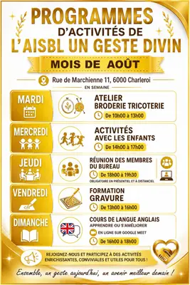 Internationale un geste divin — photo