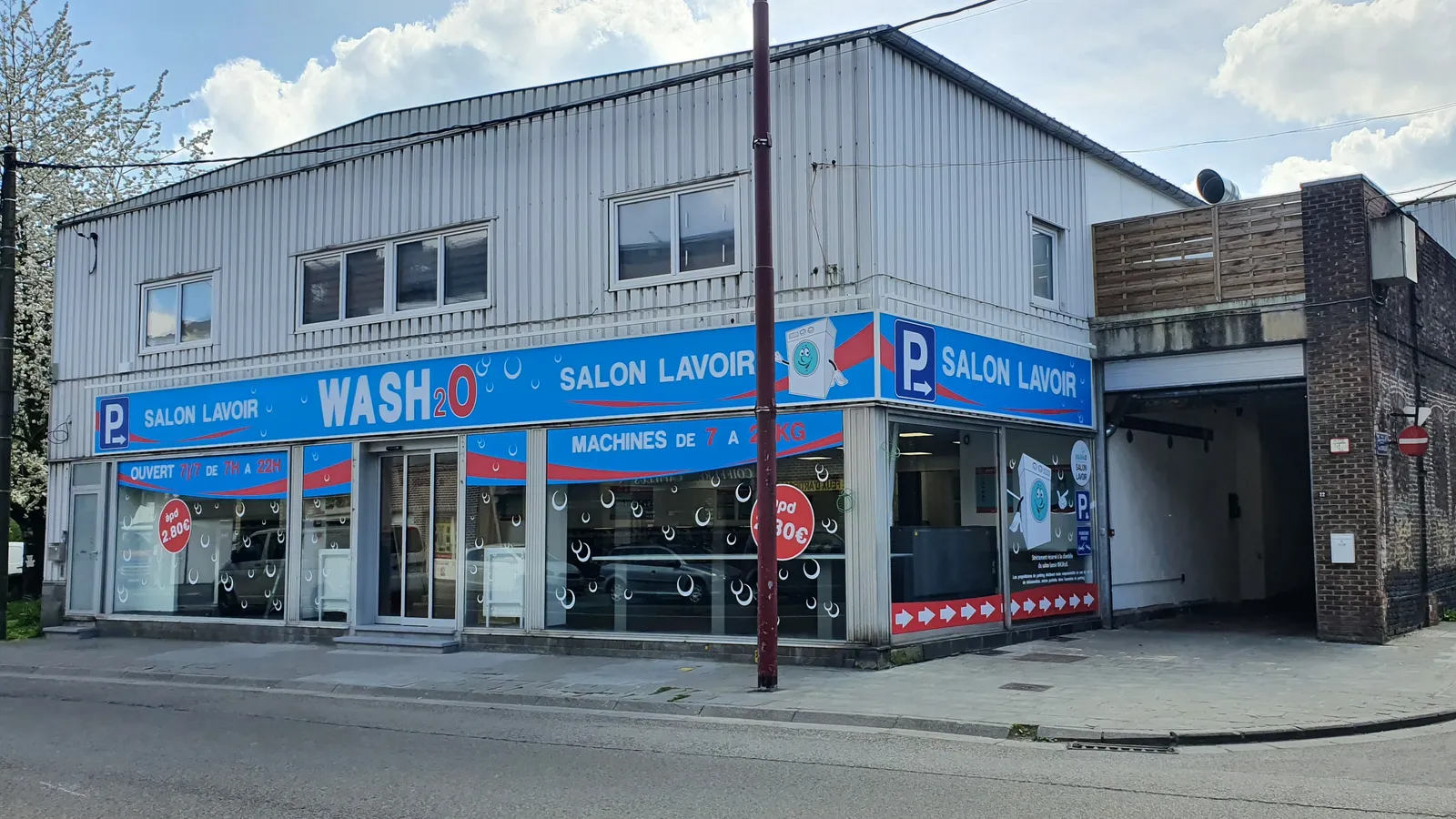 Salon lavoir wasH²O Gilly (Charleroi) — photo