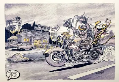 Galerie des bulles , originaux BD — photo