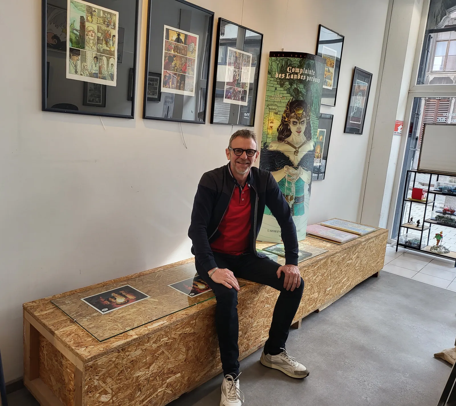 Galerie des bulles , originaux BD — photo