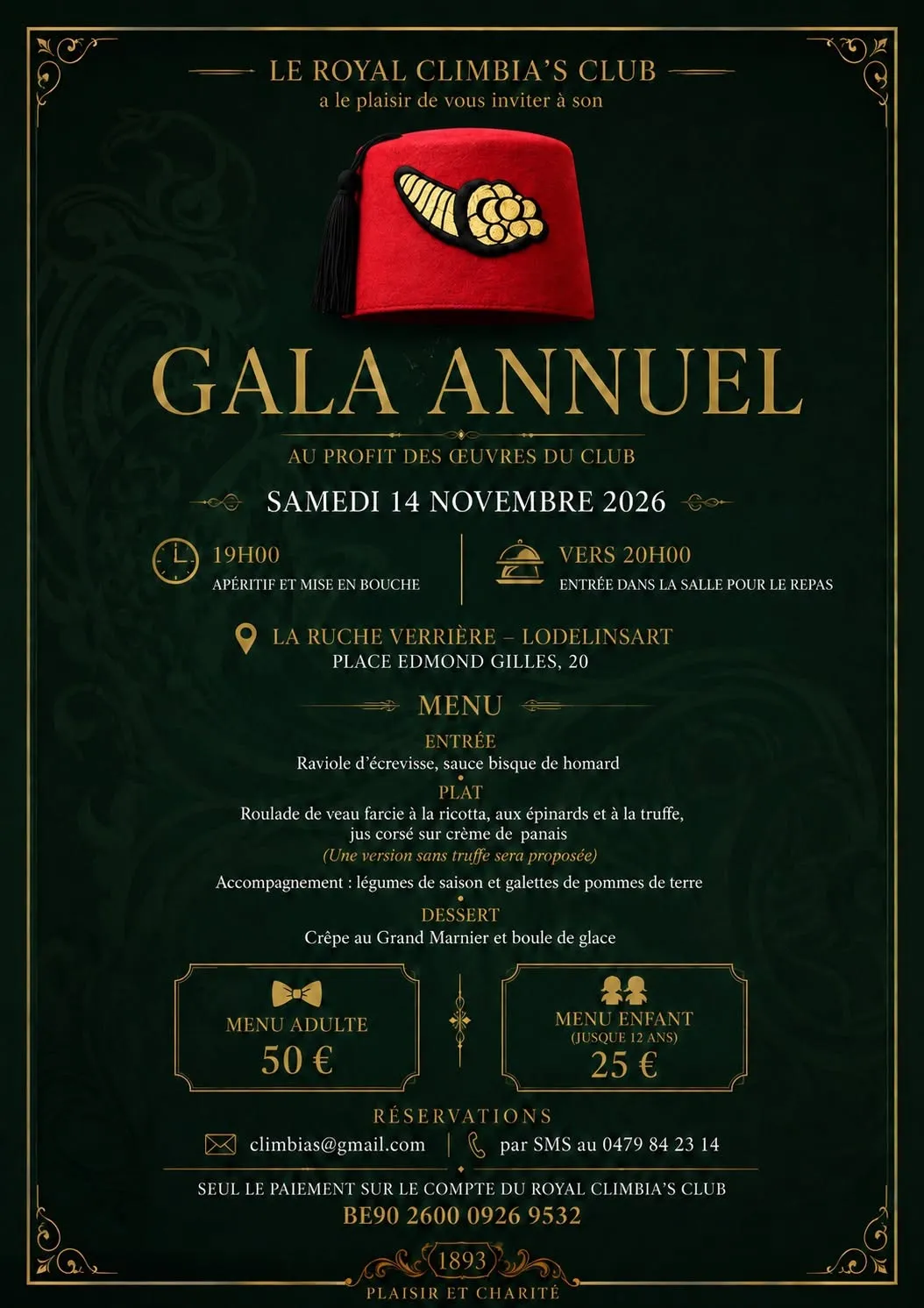Affiche — Gala des Climbias