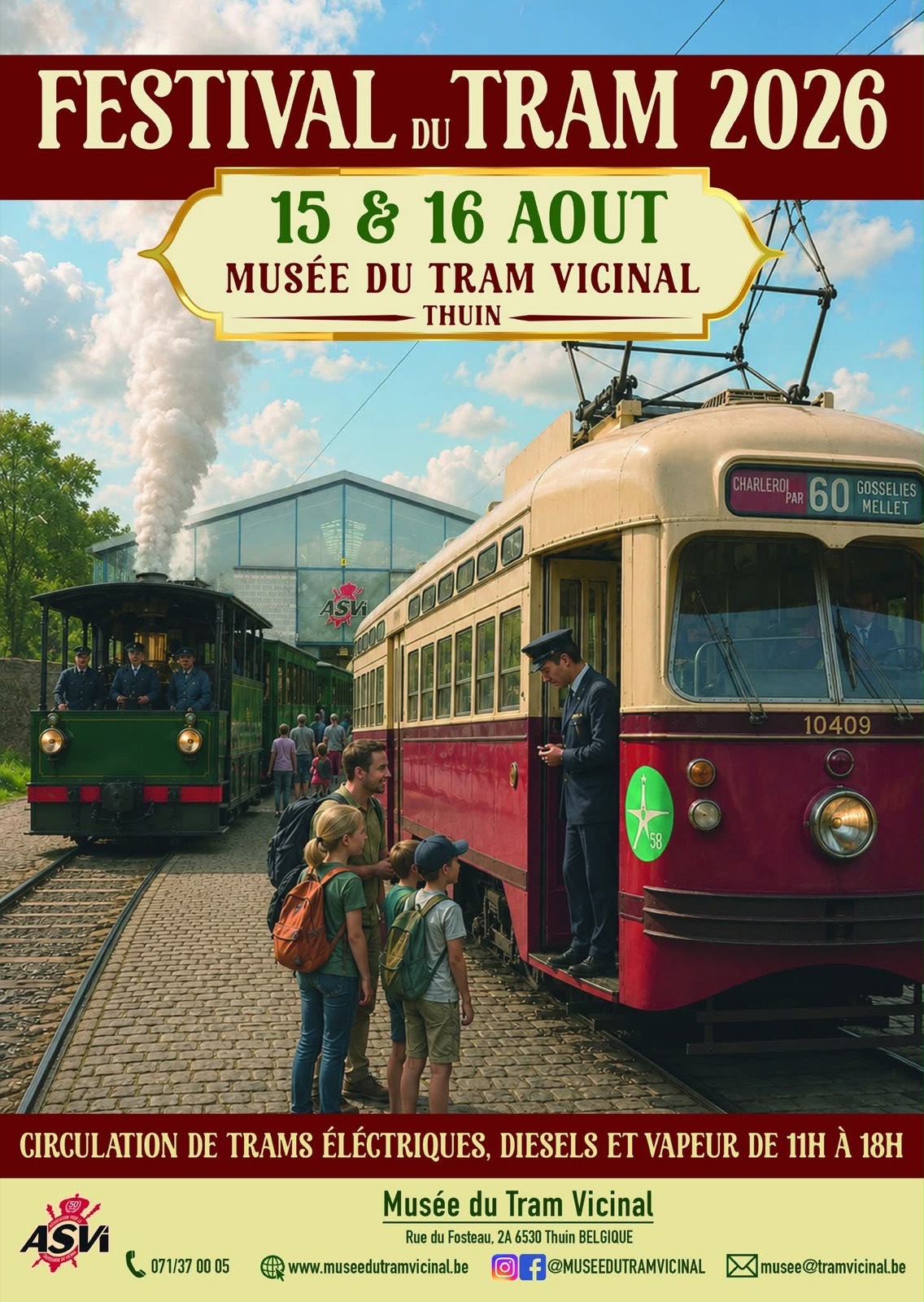 Affiche — Festival du Tram 2026
